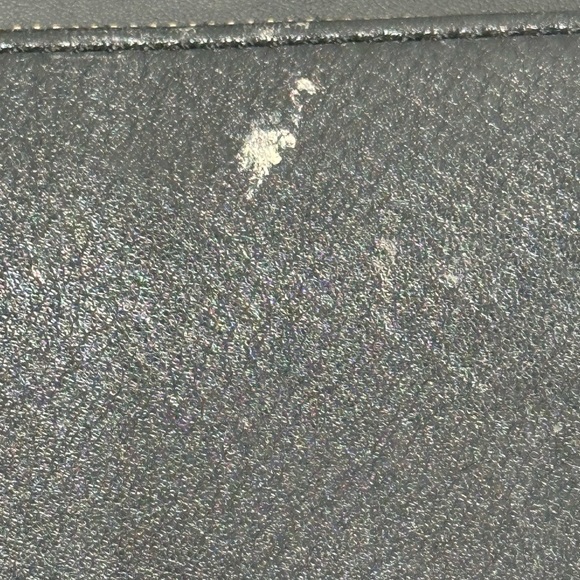 Michael Kors Black Leather Zip Wallet with Gold Hardware - Picture 6 of 6